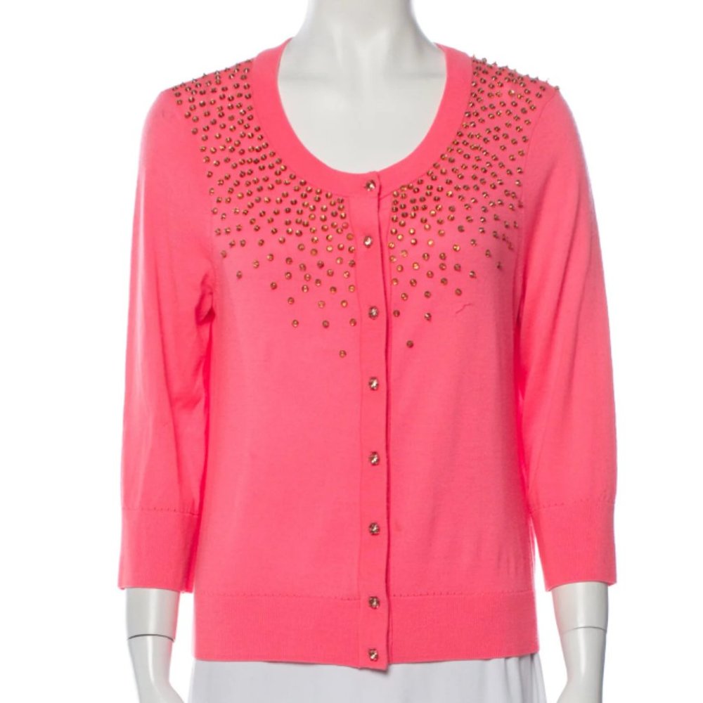 KATE SPADE NEW YORK Scoop Neck Sweater Size: L